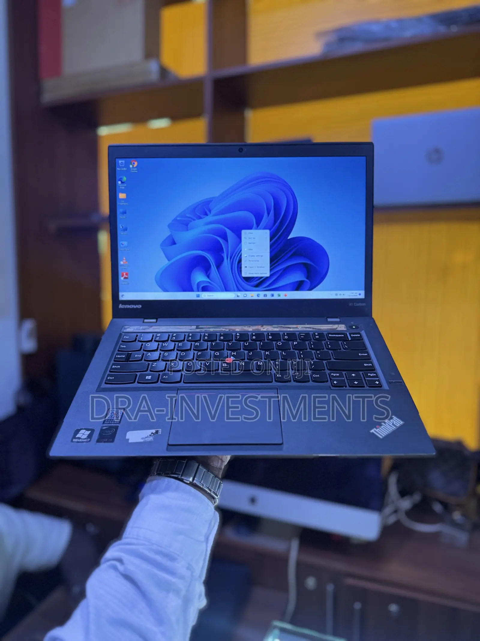 Laptop Lenovo ThinkPad X1 Carbon 4GB Intel Core i5 SSD 512GB