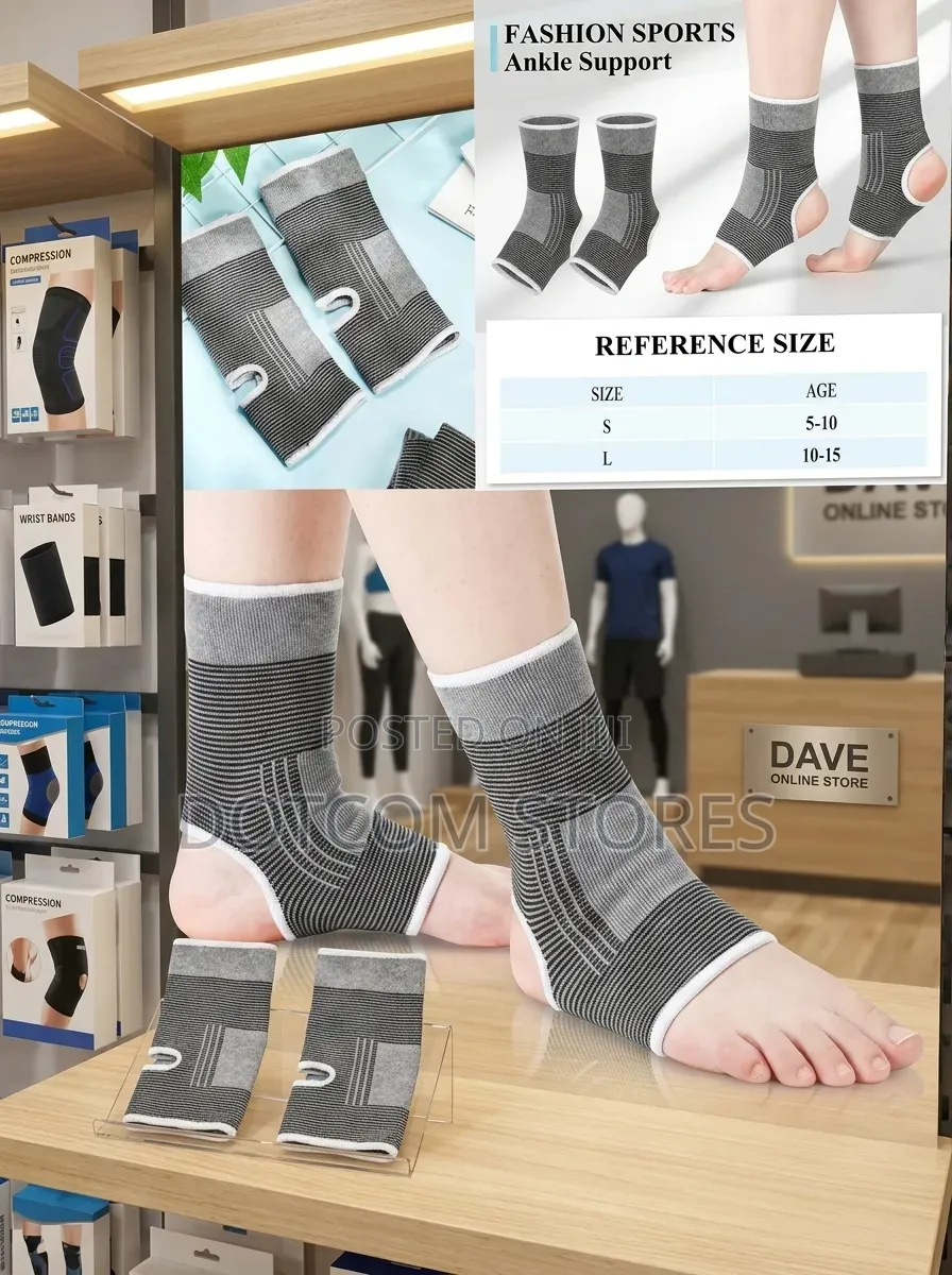 Pair of Haysandy Kids Ankle Support Compression Socks