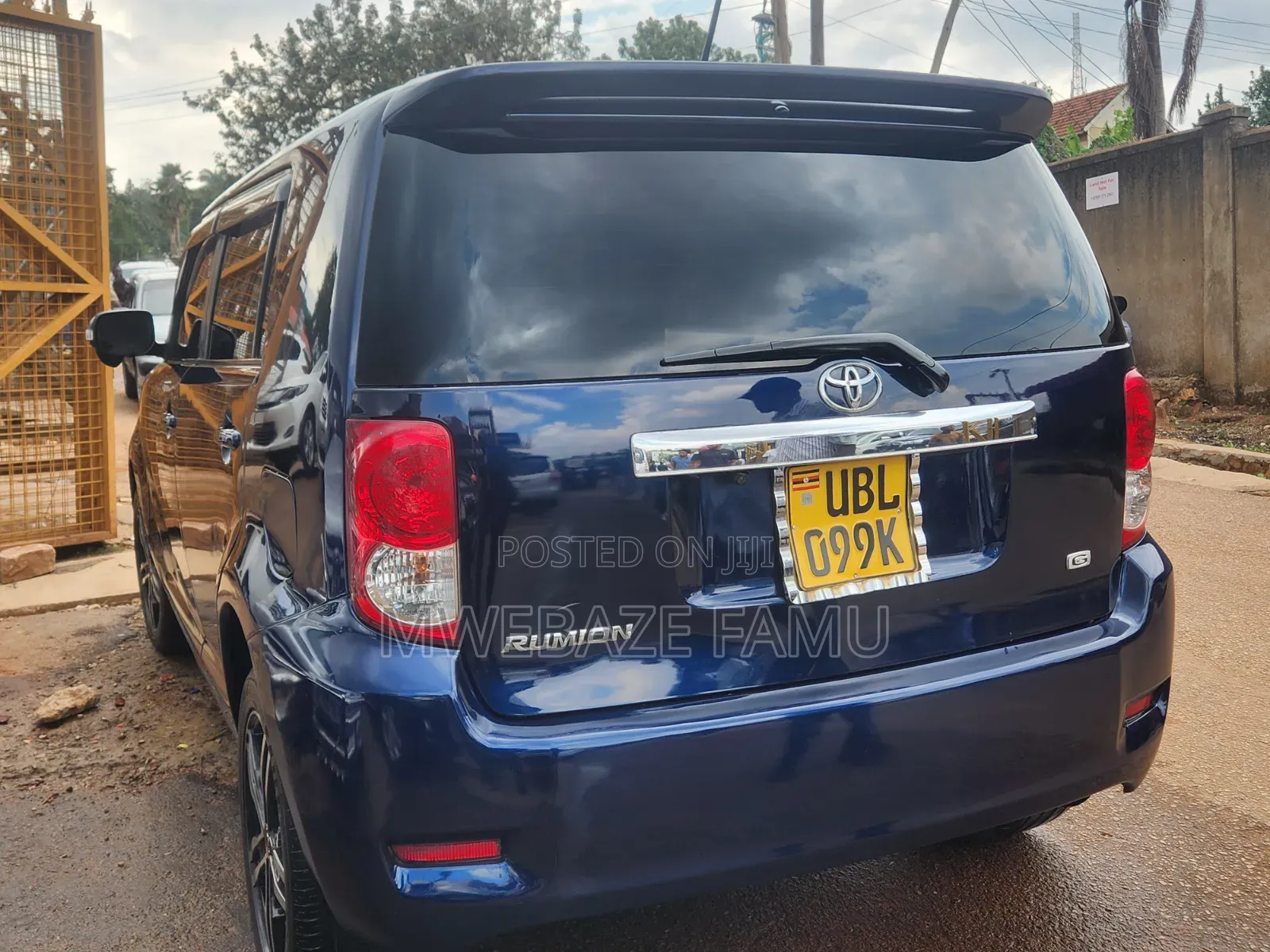 Toyota Corolla Rumion 2008 Blue