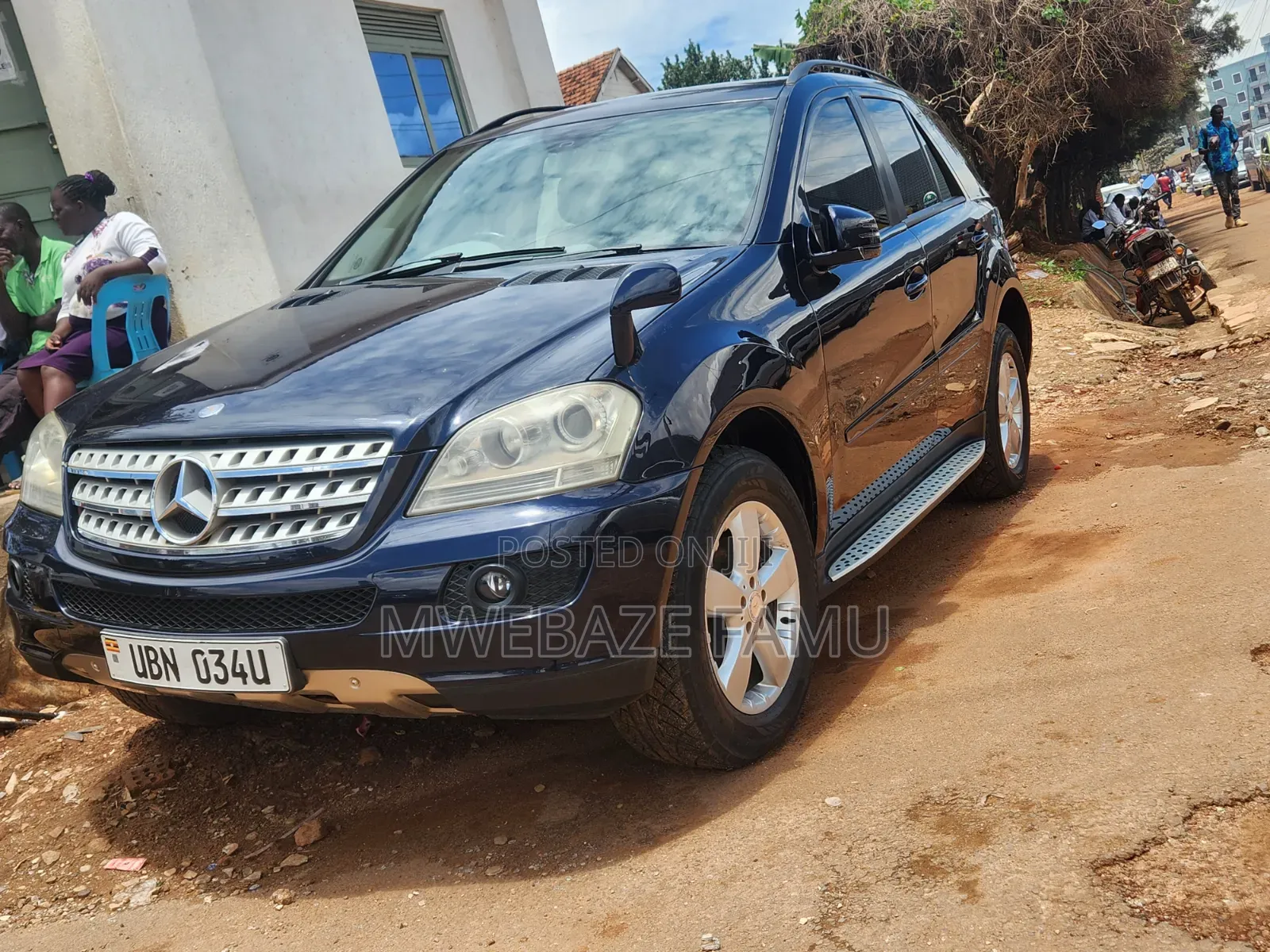 Mercedes-Benz M Class 2008 Blue