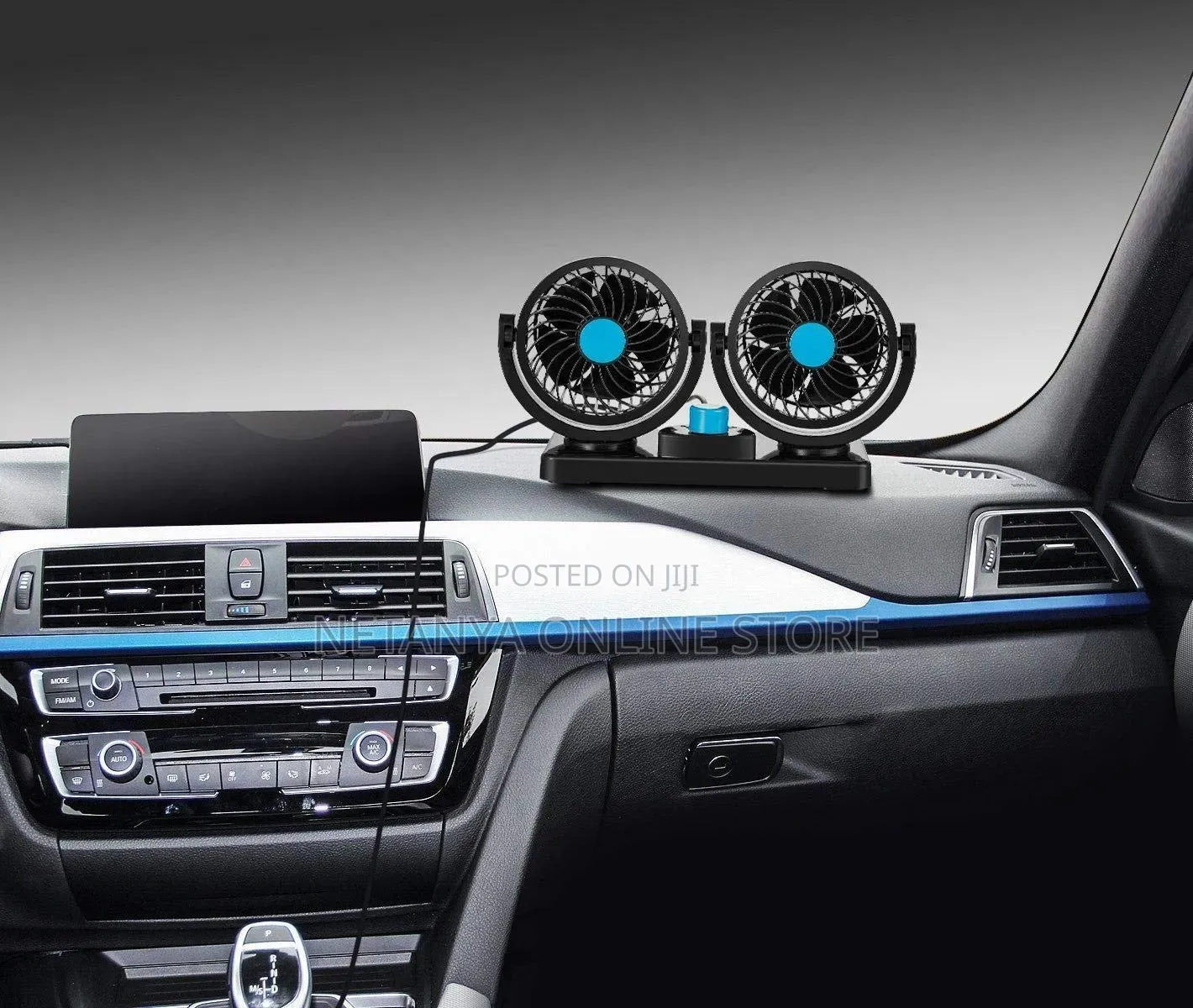 New Dual Headed Car Fan AC
