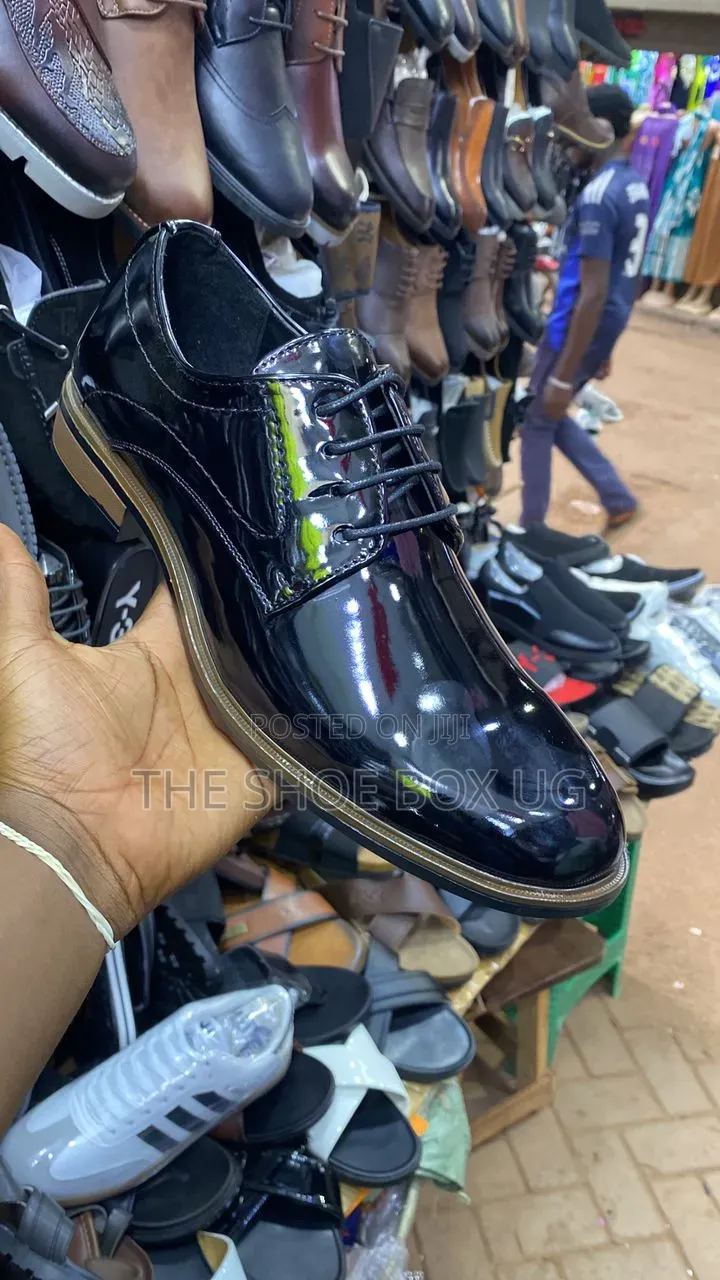 Men's Black Gentle Shoes