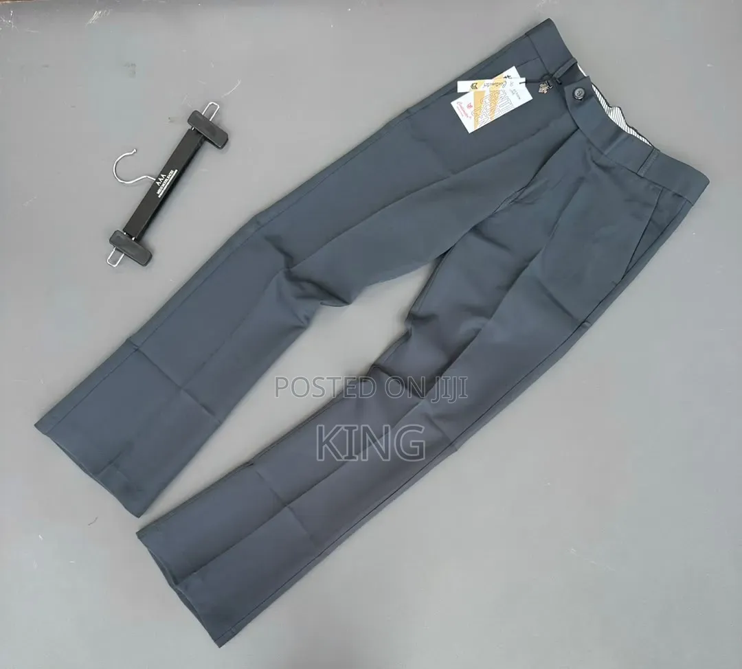 Men's Bootcut or Flare Formal Beltless Trousers