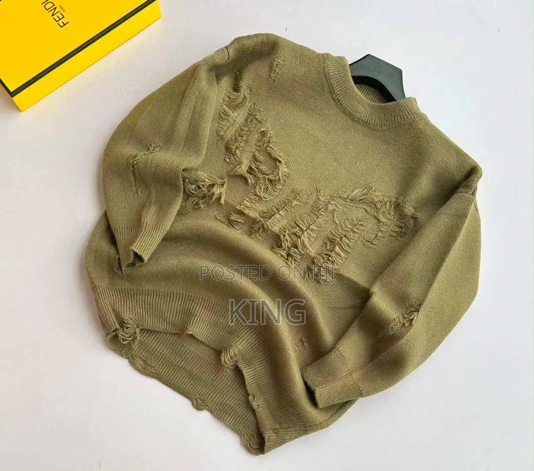 Distressed Aesthetic Sweater