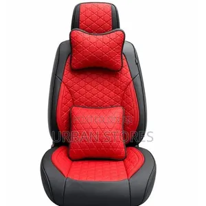 Premium Quality Smiley Face Leather Vehicle Seat Cover -Urban Stores