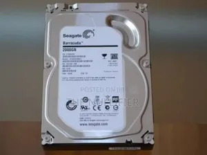 2 Terabytes HDD Seagate Hard Disk