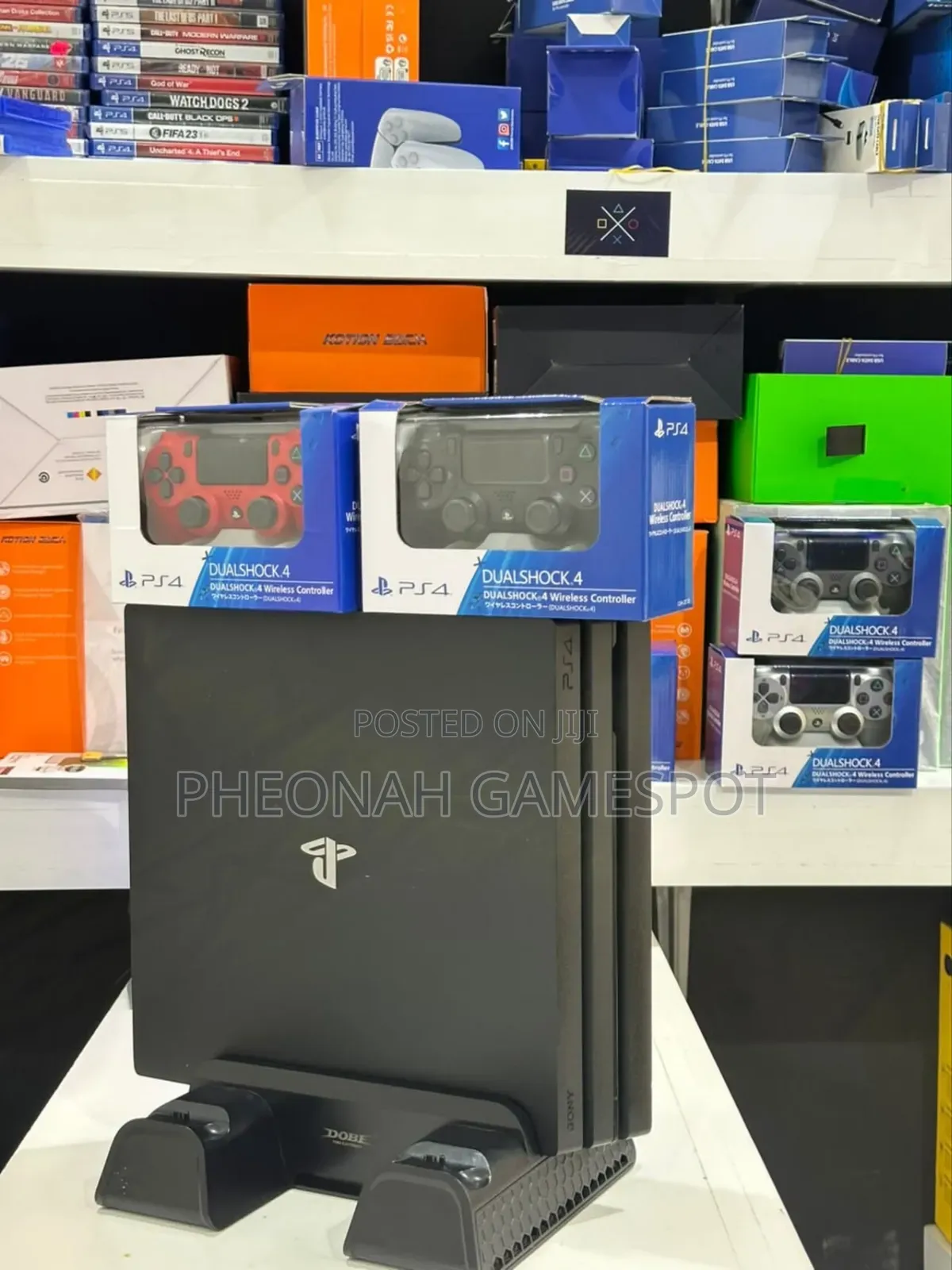 UK-Used PS4 Pro With 32 Games & 2 Controllers: This Is Joy on a Budget