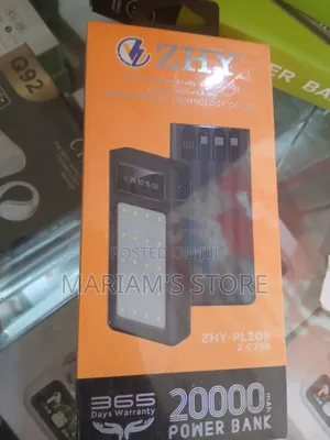 ZHY-PL208 (Z-C205) 20,000mAh Power Bank