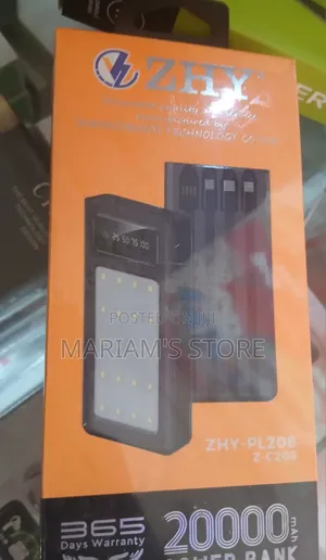 ZHY-PL208 (Z-C205) 20,000mAh Power Bank