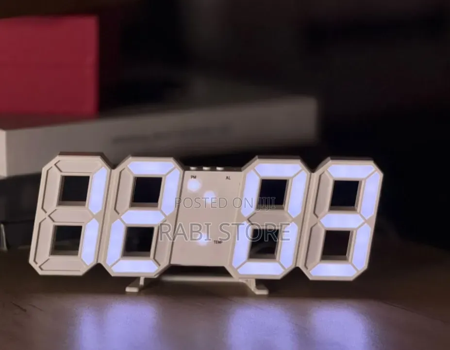 Table Wall Modern Alarm Clock ,Temperature Display
