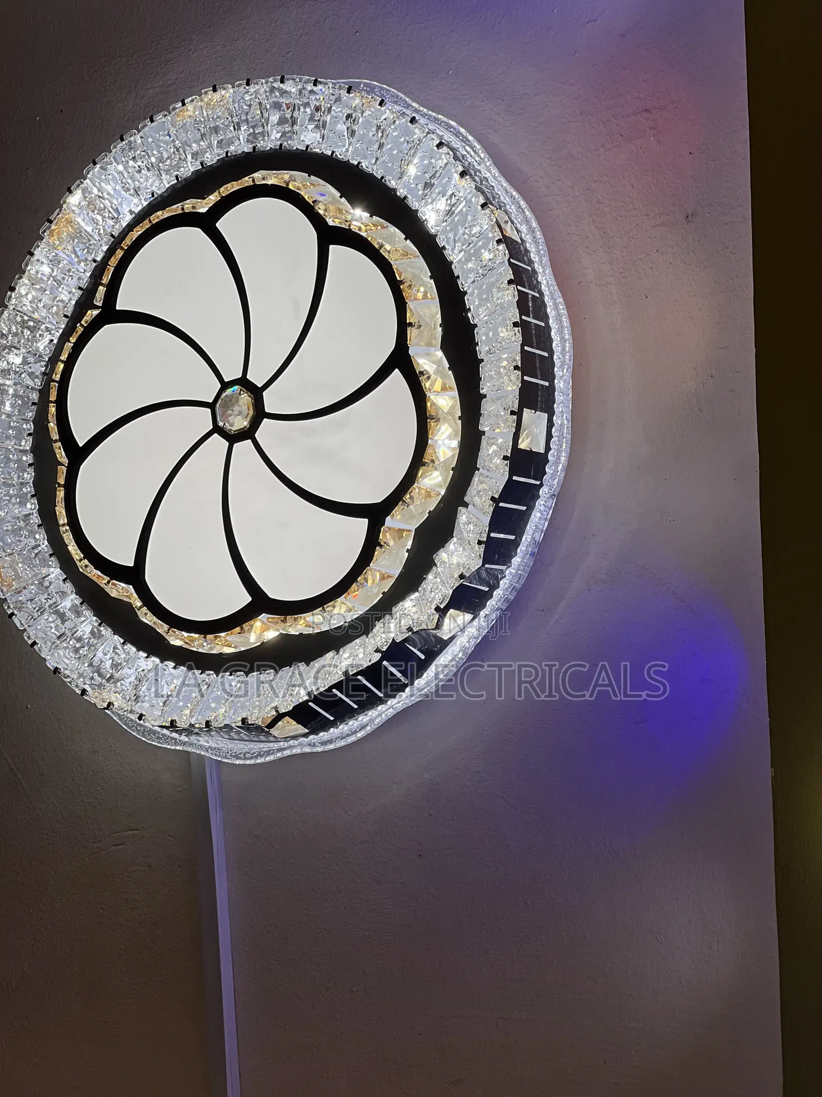 Crystal Ceiling Light
