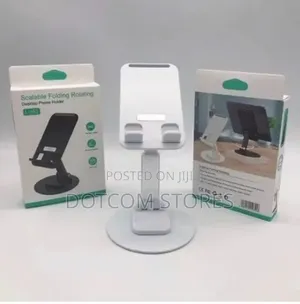 Scalable Folding Rotating Desktop Phone Holder (Model L-353).