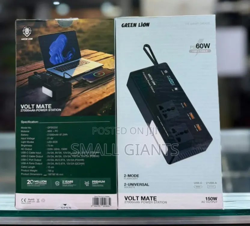 Green Lion Volt Mate 27000mAh Power Station