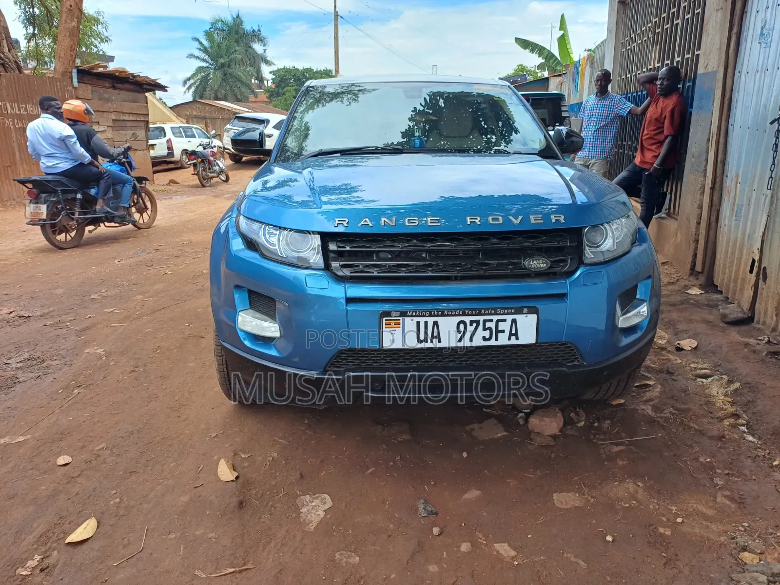 Land Rover Range Rover Evoque 2016 Blue