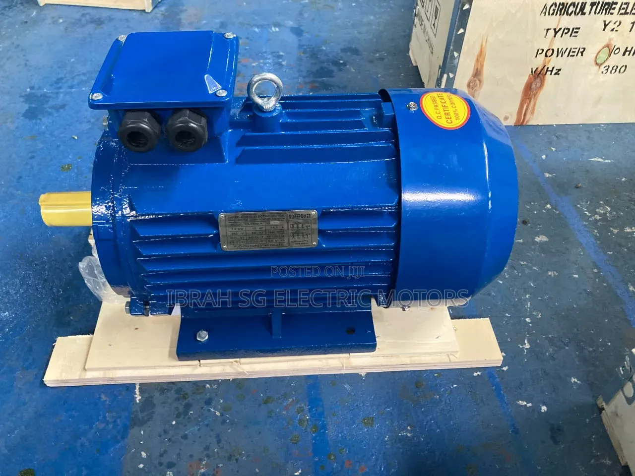 Brand New Three and Single Phase Motors