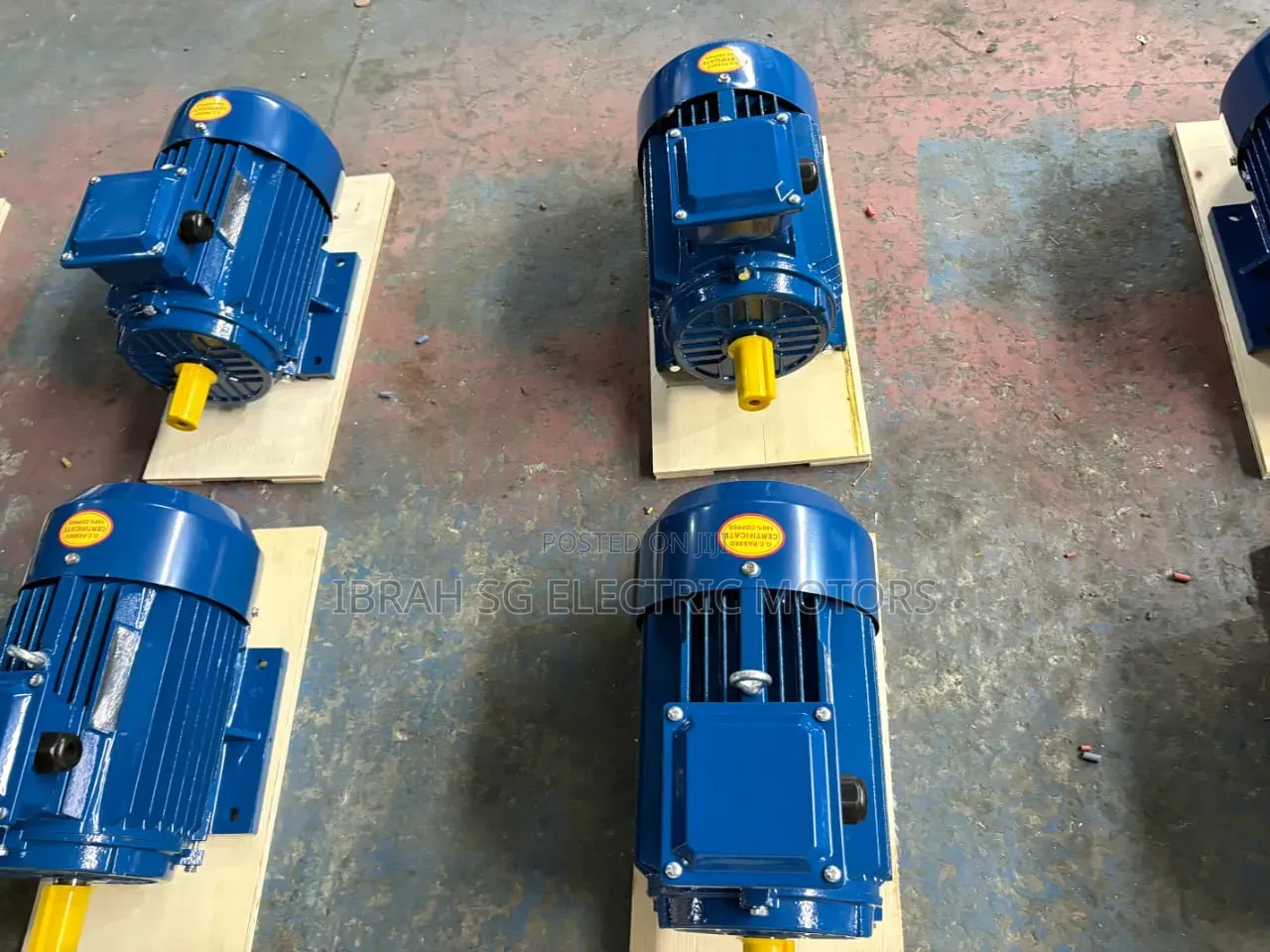 Brand New Three and Single Phase Motors