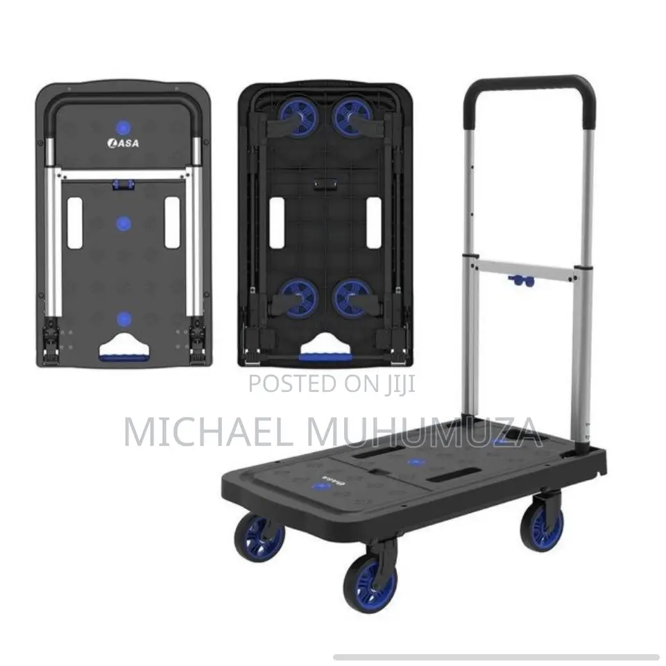 LASA Folding-Handle Platform Trolley