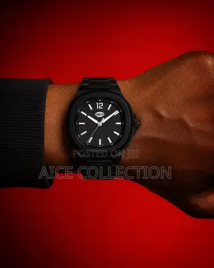 Aice Stealth Blackout Luxury Wristwatch - Brand New
