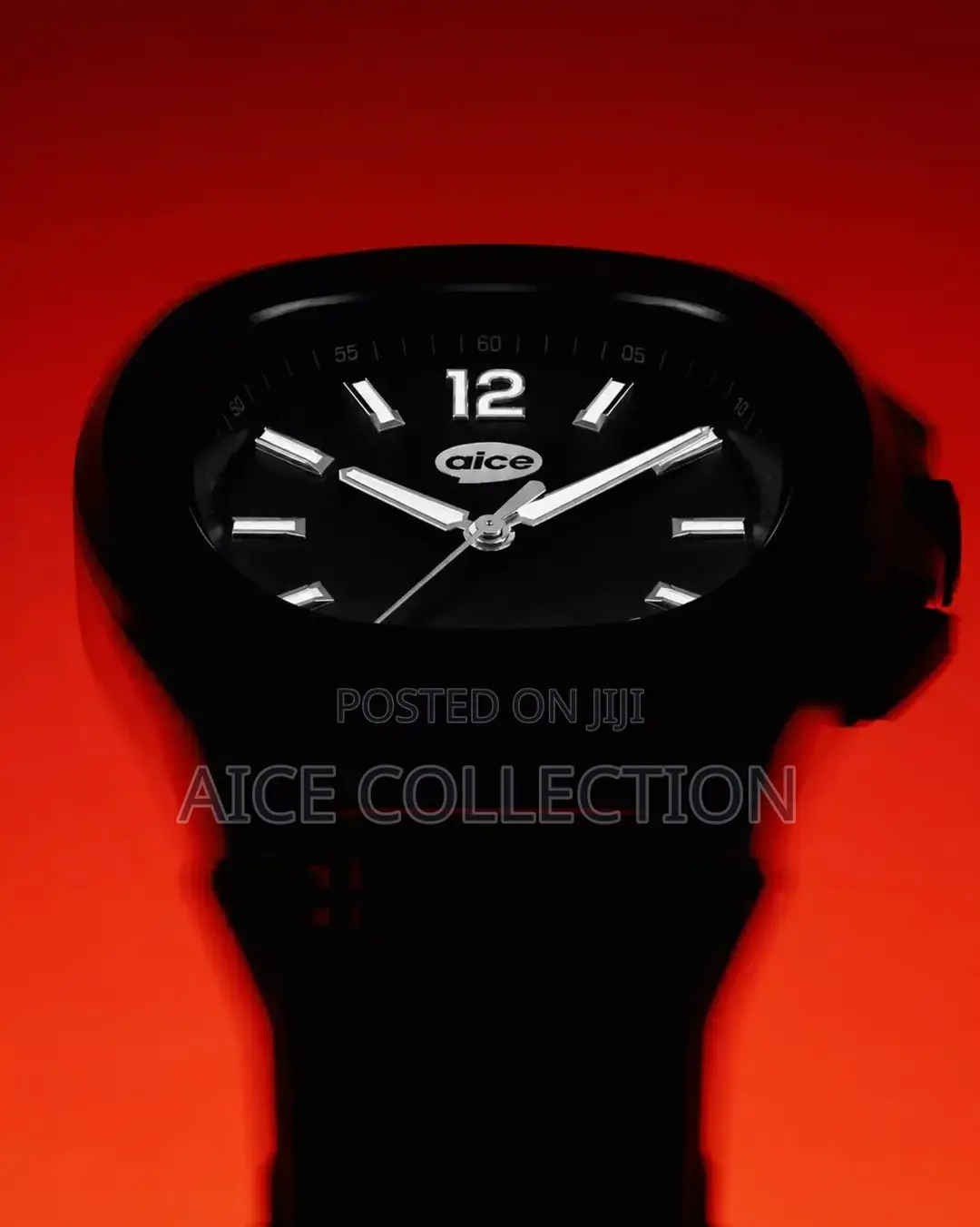 Aice Stealth Blackout Luxury Wristwatch - Brand New