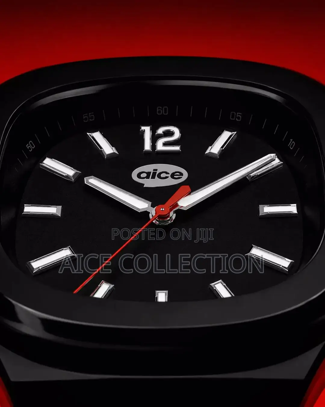 Aice Stealth Blackout Luxury Wristwatch - Brand New
