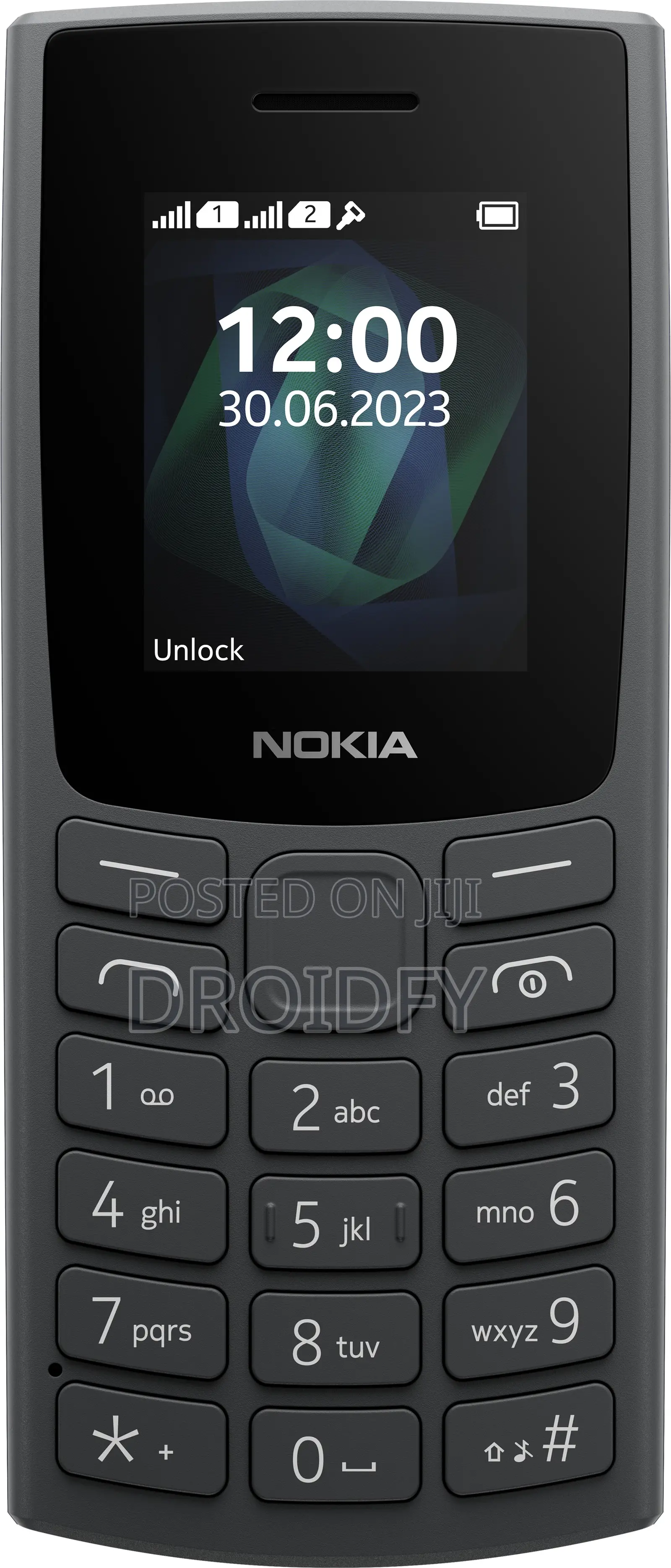 New Nokia 105 Black