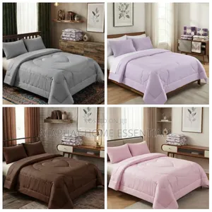 4-Piece Plain Duvet Set (5*6/6*6)