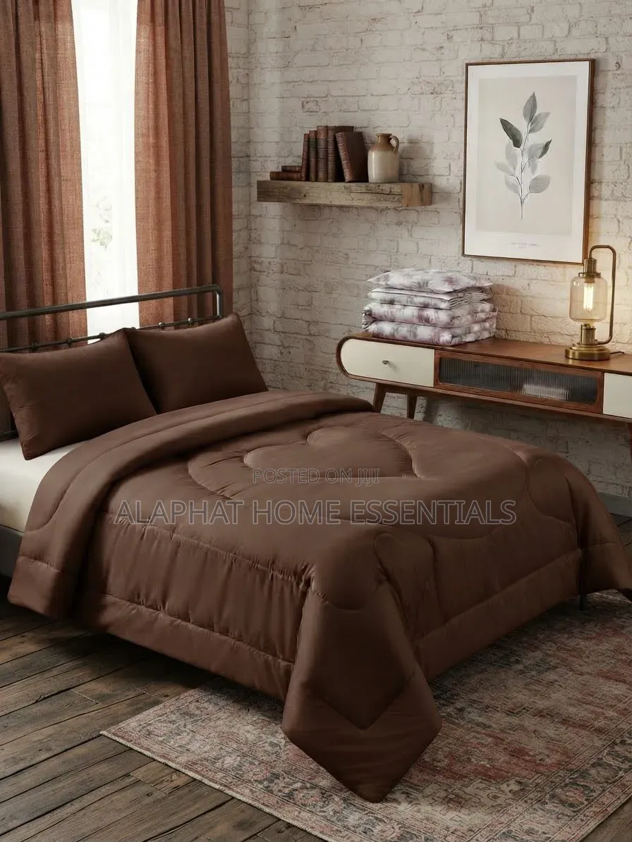 4-Piece Plain Duvet Set (5*6/6*6)
