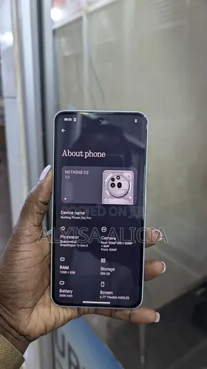 Nothing Phone 3a Pro 256 GB White
