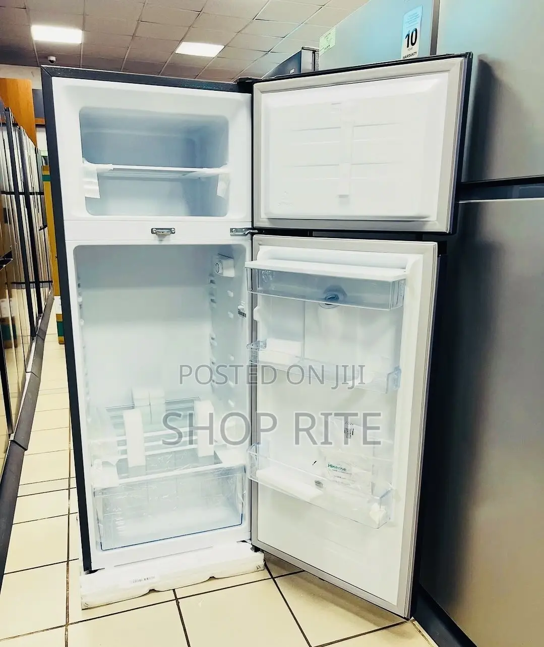 Hisense Refrigerator Double Door 270L With Dispenser