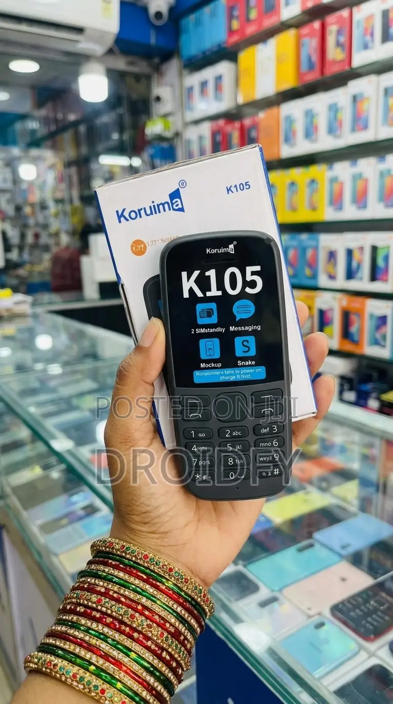 New Mobile Phone 4 GB Black