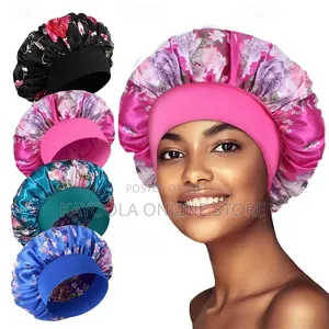 Satin Wide Band Bonnet Protective Hair & Sleep Cap
