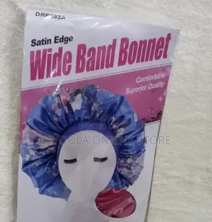 Satin Wide Band Bonnet Protective Hair & Sleep Cap