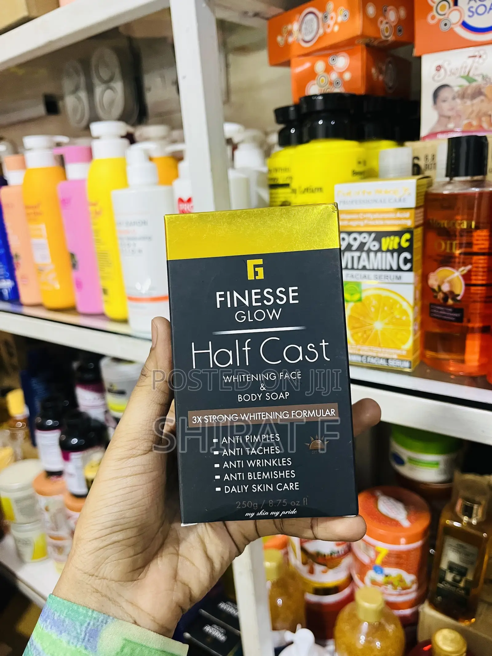 Finesse Glow Halfcast Whitening Soap