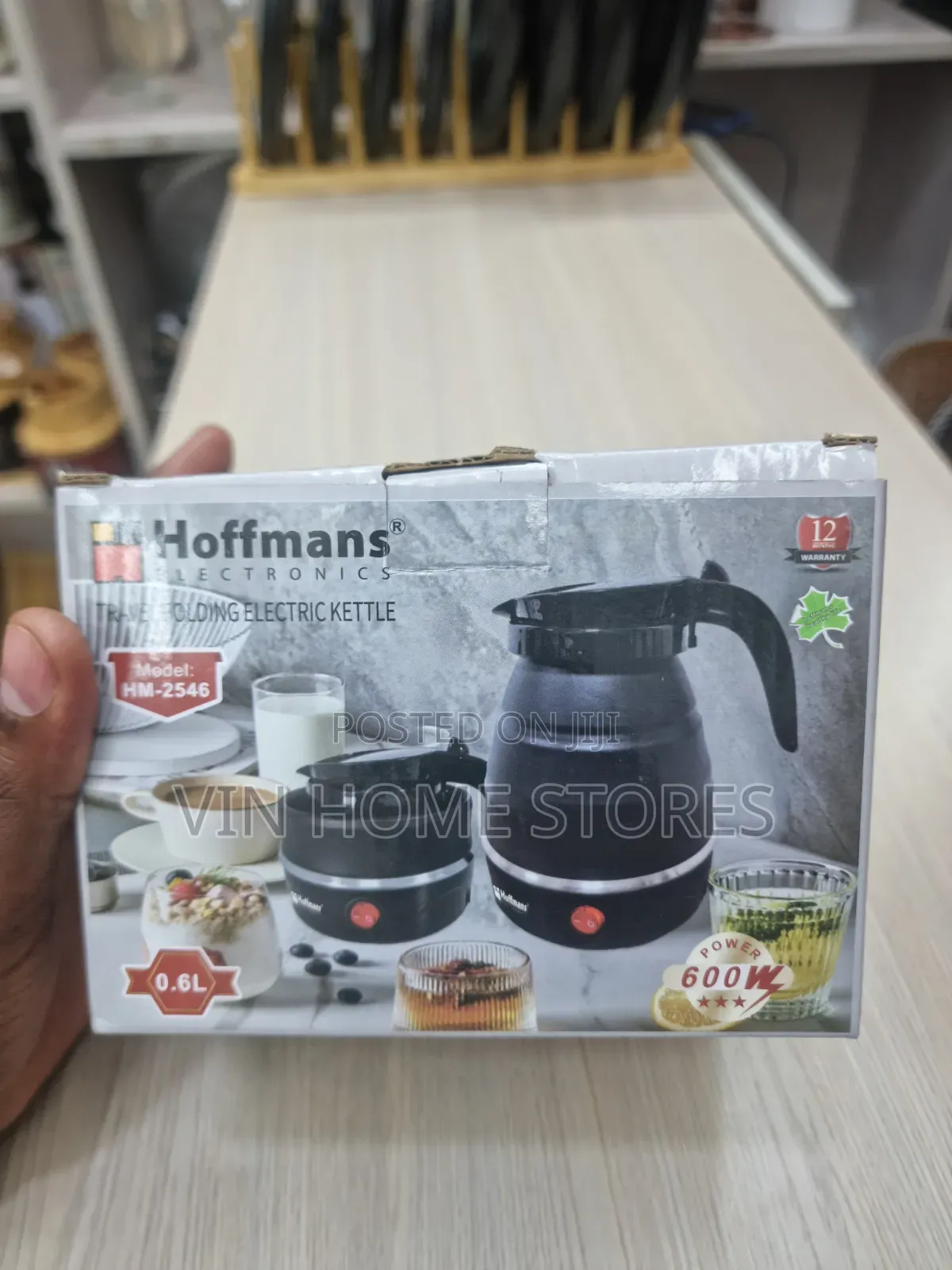 Travel Foldable Electric Kettle 0.6l