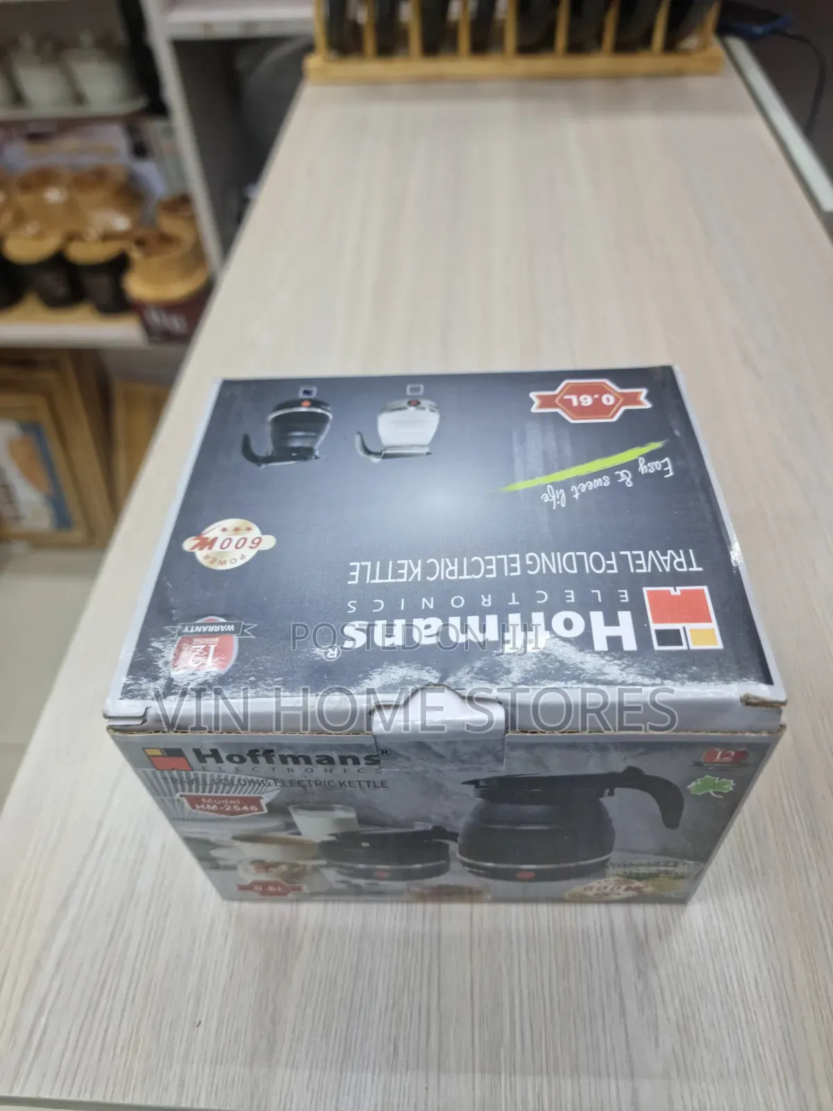 Travel Foldable Electric Kettle 0.6l