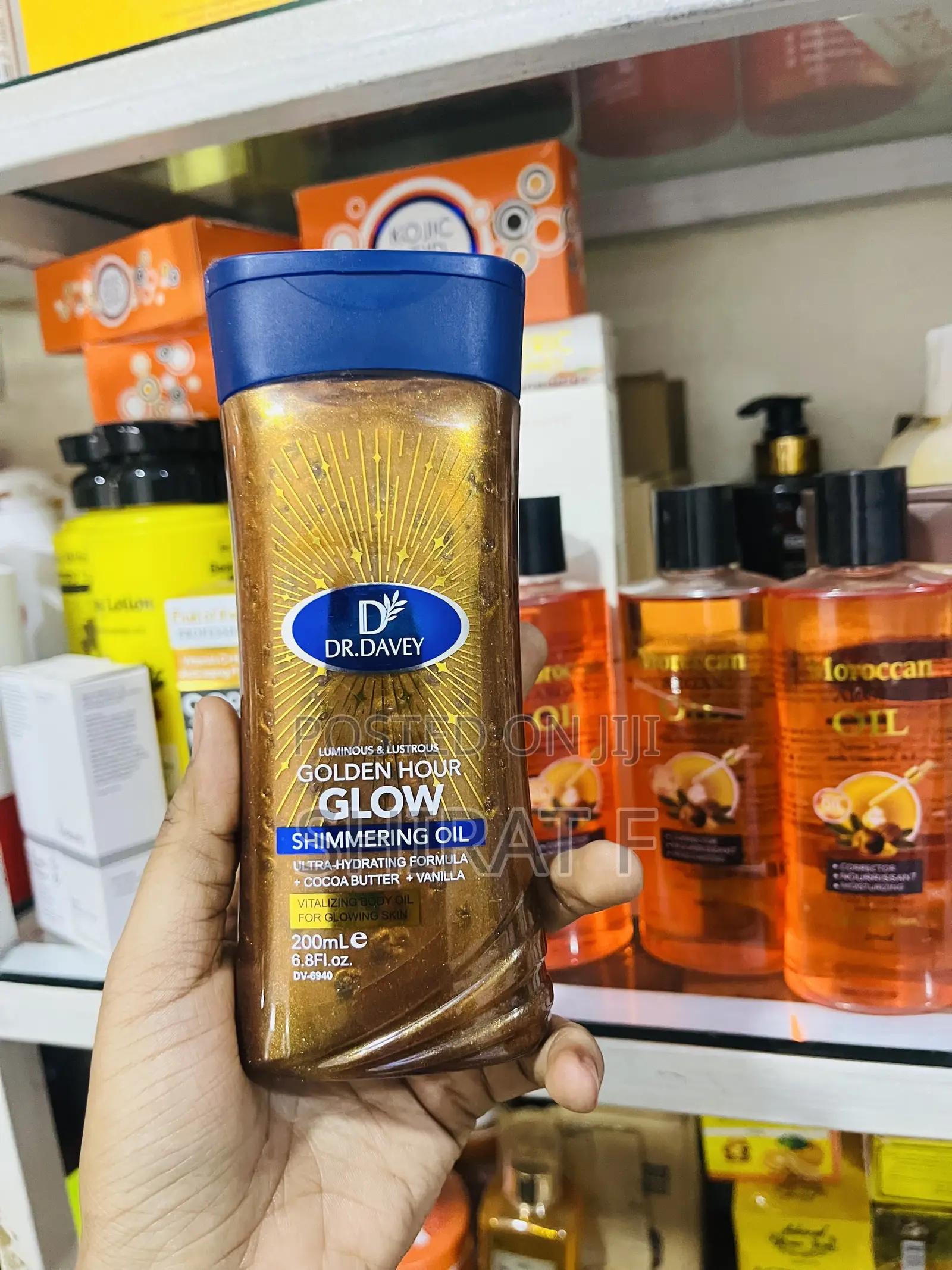 Dr Davey Golden Hour Shimmering Glow Oil