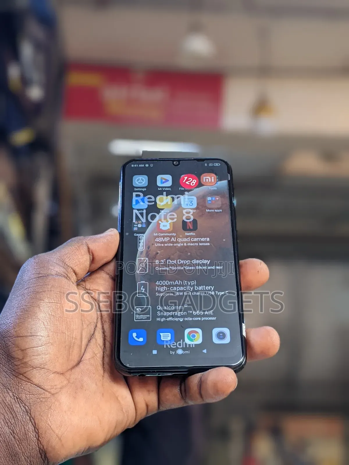 Xiaomi Redmi Note 8 128 GB Silver