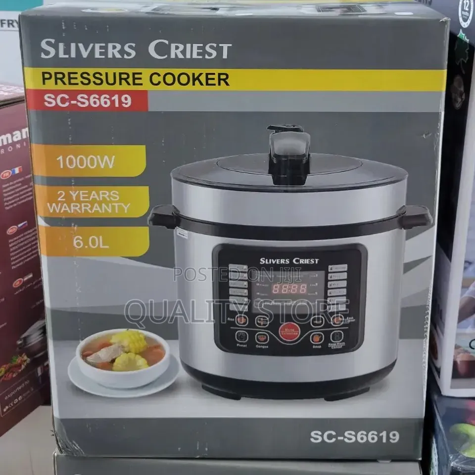 Slivers Crest Pressure Cooker 6 L