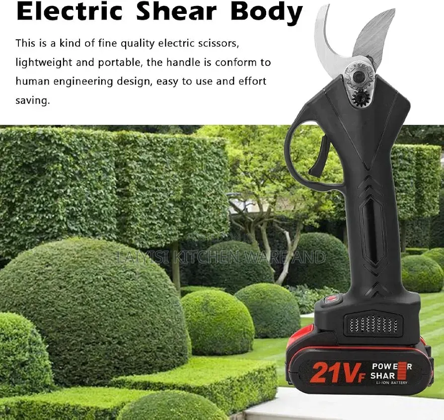Power Shears 4 Gardening, Blade Tree Trimmer, Cordless, Branch Cutter