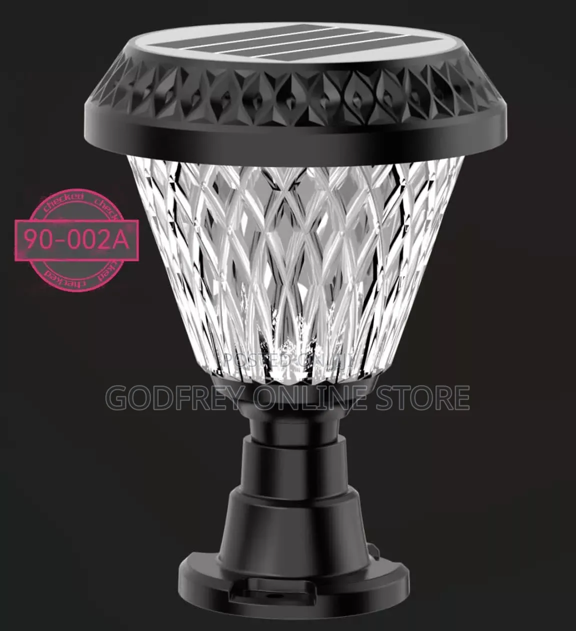 Solar Garden Lamps With Sensors and Remote.