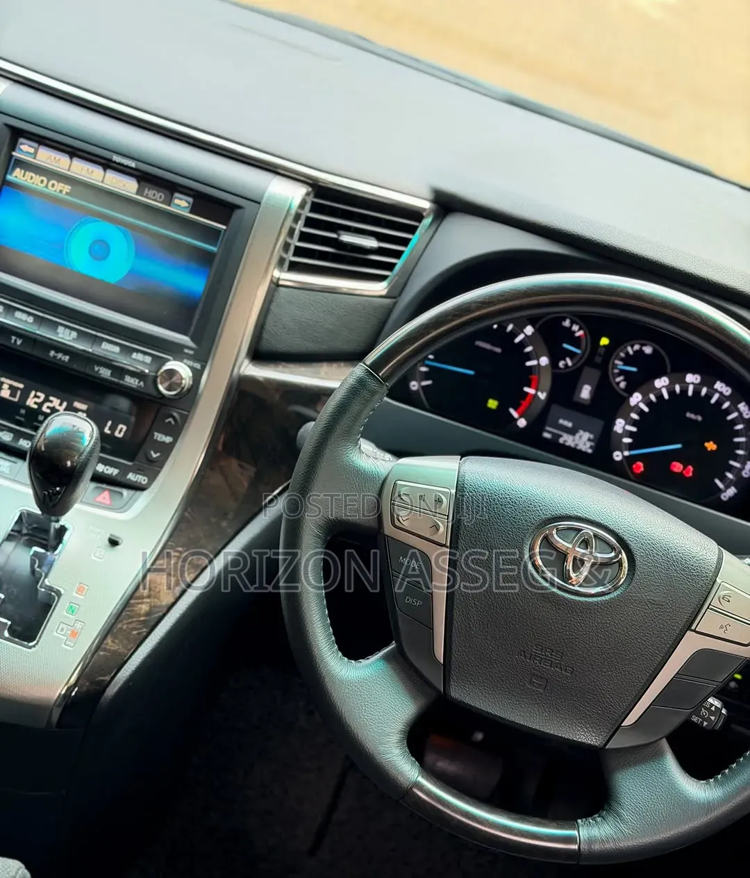Toyota Vellfire 2011 Black