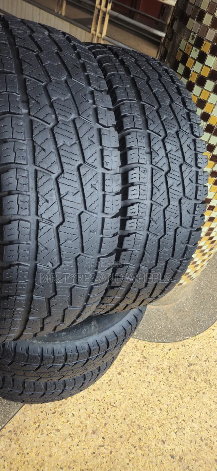 31×10.50R15 All Terrain Used Tyres