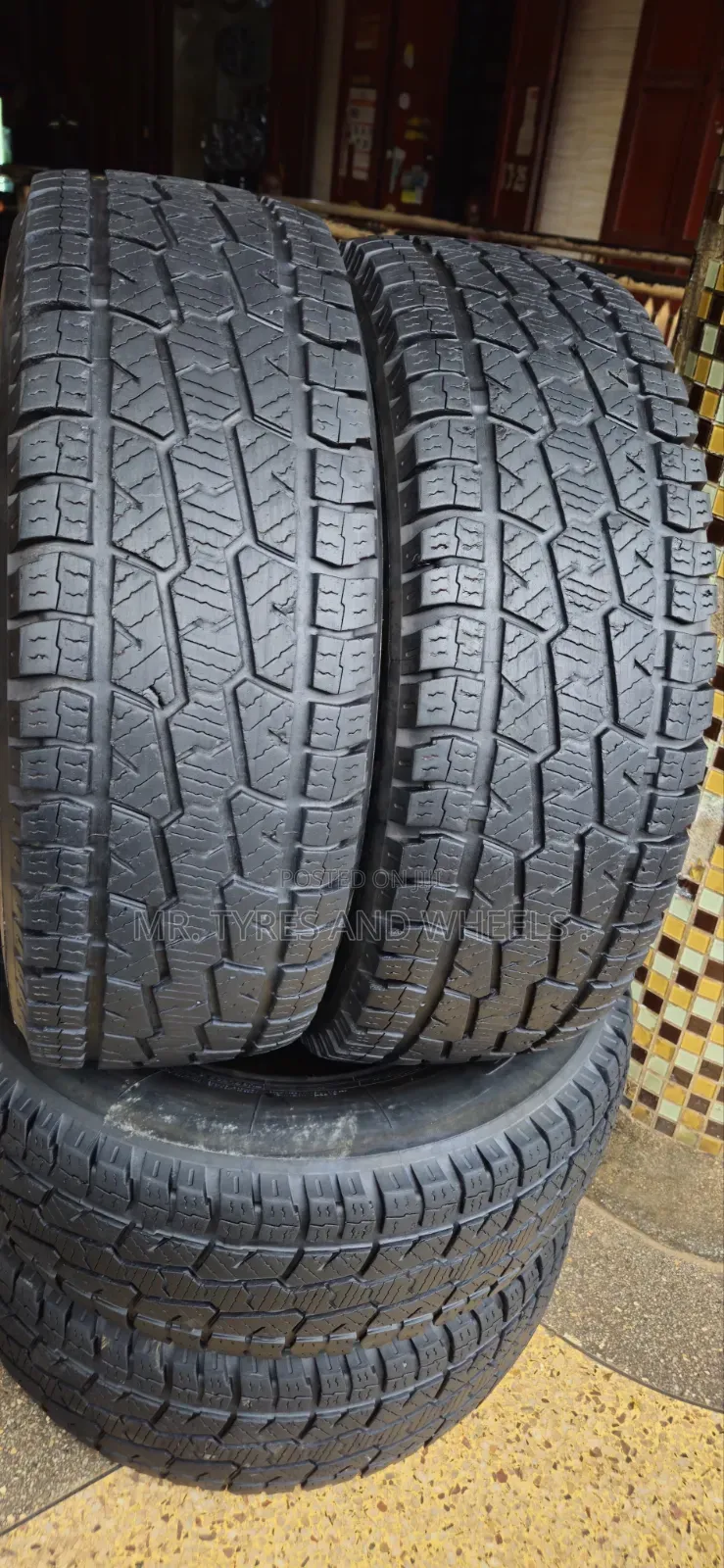 31×10.50R15 All Terrain Used Tyres