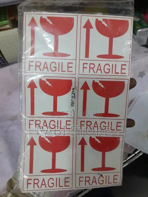 Fragile Shipping and Warning Stickers