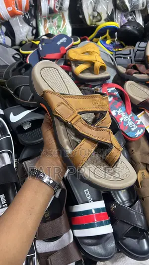 Open Leather Sandals