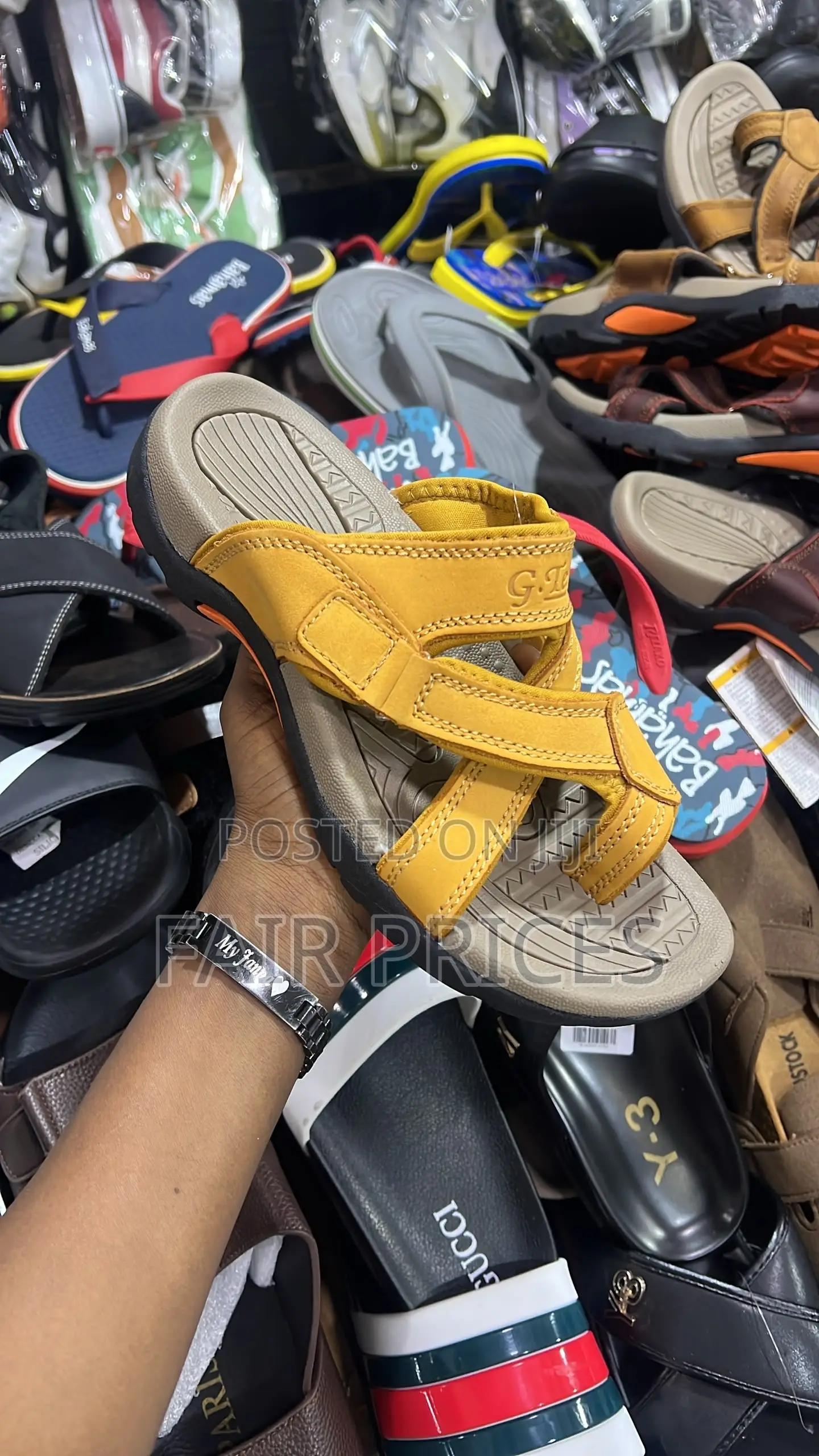 Open Leather Sandals