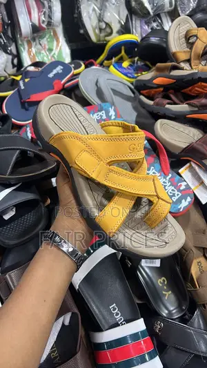 Open Leather Sandals