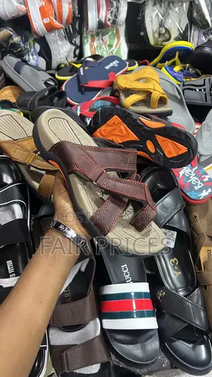 Open Leather Sandals