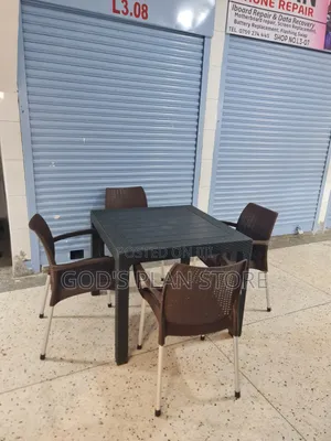 Antares Plastic Dining Table and Chairs Plastic Table and Chairs
