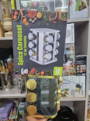 Spice Carousel 12 Jar Rotating